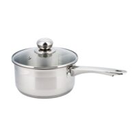 Cratita cu capac din inox, capacitate 2.1 litri 18 cm, Kinghoff