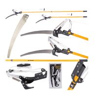 Fierastrau manual pentru gradina, cu brat telescopic 2.4m, Powermat