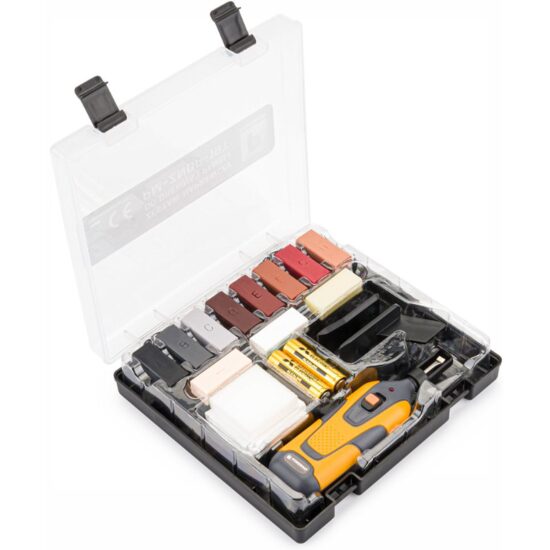 Dispozitiv pentru reparatie lemn, set 19 elemente, Powermat