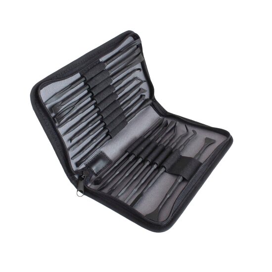 Set 17 dalti, leviere auto multifunctionale, Asta