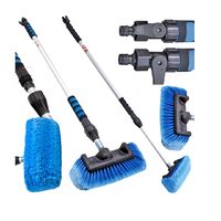 Perie telescopica pentru curatat, spalat auto,  maner 95 - 156 cm, Satra
