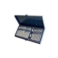 Trusa biti, imbusuri hexagonale, torx, 40 piese, cutie metalica, Asta