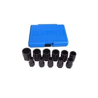 Set extractore suruburi si piulite deteriorate, 13 piese, Satra