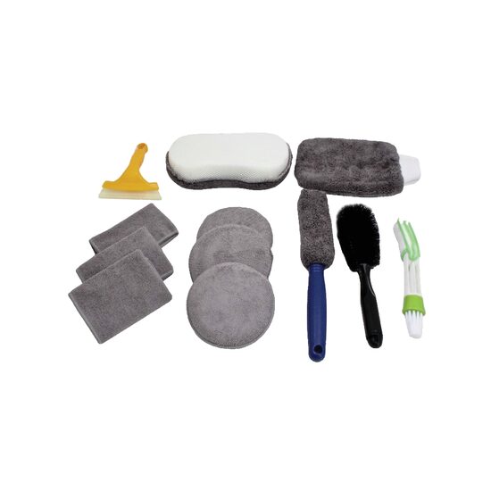 Set 12 piese pentru curatare auto, detailing, Satra