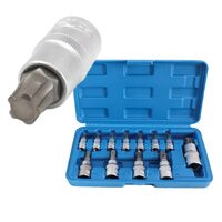 Set chei tubulate tip Torx, TS8 - TS60, 12 piese, Satra