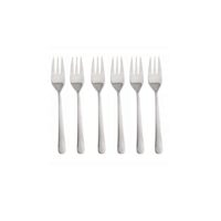 Set 6 furculite din inox, pentru desert,  Kinghoff