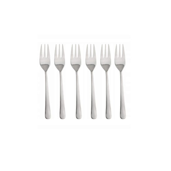 Set 6 furculite din inox, pentru desert,  Kinghoff