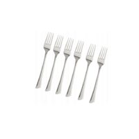 Furculite pentru masa din inox, set 6 elemente, finisaj lucios, Kinghoff
