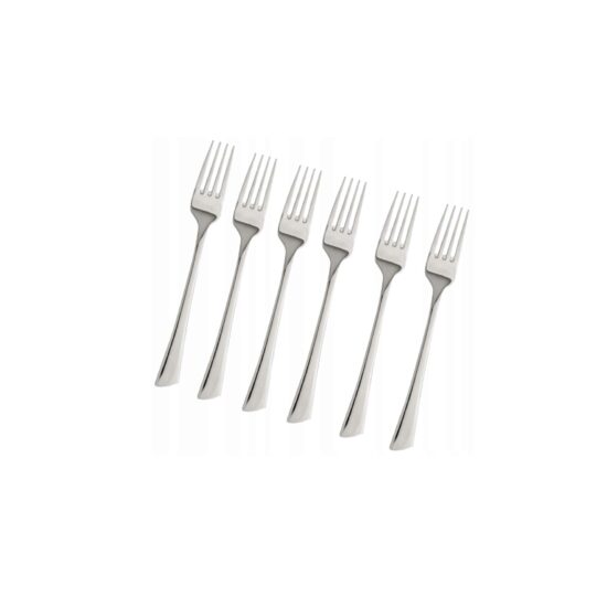 Furculite pentru masa din inox, set 6 elemente, finisaj lucios, Kinghoff