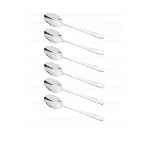 Lingurite pentru ceai si cafea, inox, set 6 elemente, Kinghoff