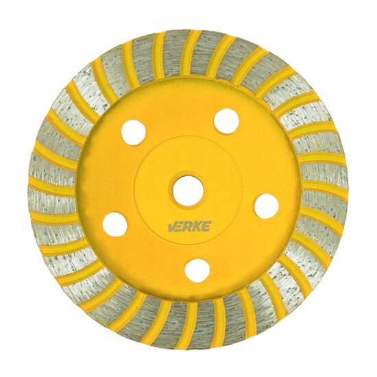 Disc diamantat 125 mm, M14 pentru slefuit beton, piatra naturala, Verke