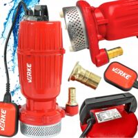 Pompa submersibila cu plutitor pentru apa 1", 0.55kw, debit 8 m3/h, Verke