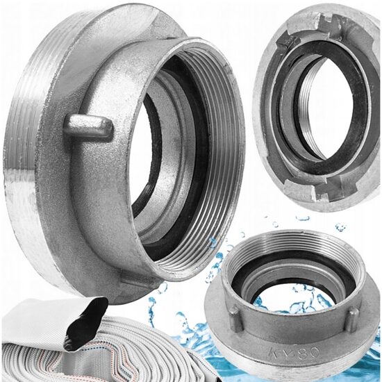 Cupla rapida cu filet interior, 3" - 80 mm, pentru furtun tip pompieri, Verke