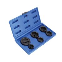 Trusa 6 chei pentru filtru de ulei compatibil cu BMW, Mercedes, Opel, Ford, Volkswagen, Audi, Asta
