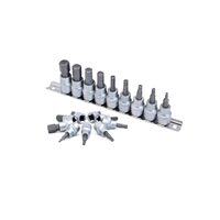 Set chei hexagonale 3/8",  9 piese, imbus, Asta