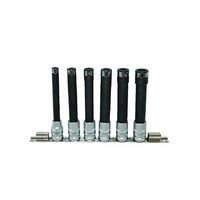 Set 6 chei lungi Torx, E10, E12, E14, E16, E18, E20, lungime 140 mm 1/2", Asta