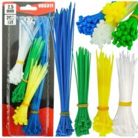Set coliere auto pentru prindere, tip soricel, 2.5 mm 200 piese, Verke