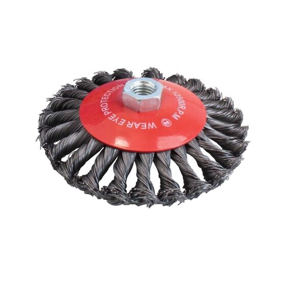 Perie circulara din sarma cu toroane, 125 mm, M14, Satra