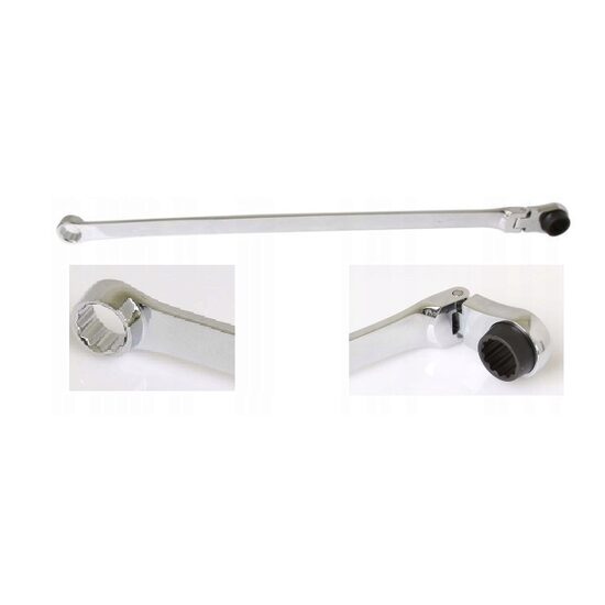 Cheie inelara lunga cu clichet 72 dinti, 14 mm, 190 Nm, 12 unghiuri, Asta
