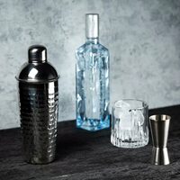 Shaker pentru barman, argintiu 550 ml, inox, Kinghoff