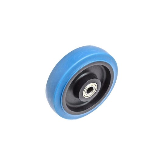 Roata din cauciuc cu rulment dublu pentru transport, 125-30 mm, Asta