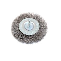 Perie de sarma circulara cu tija, prindere in bormasina, 50 x 6 mm, Satra