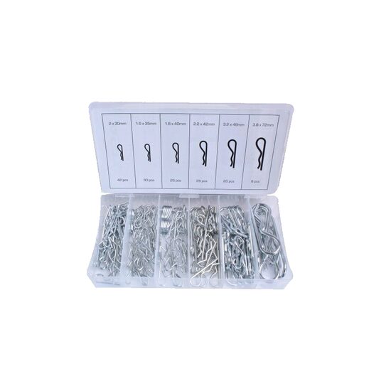 Set 150 sigurante auto tip agrafa, Asta