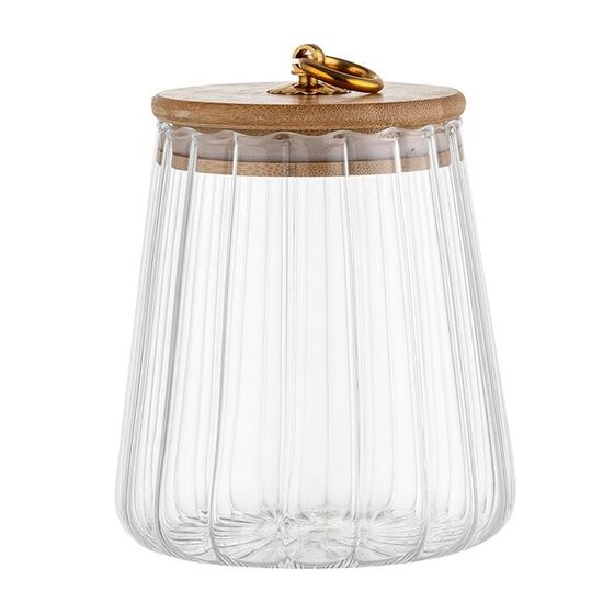 Recipient cu capac, 9,5 X 9,5 X 11cm, capacitate 750 ml, Florina