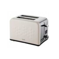 Prajitor de paine cu 3 functii, 6 nivele de rumenire, putere 815 W, bej,  Florina