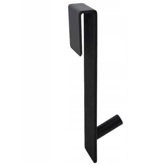 Agatatoare din otel pentru cabina de dus, negru, 13.5x4x3 cm, Sepio