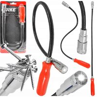 Recuperator suruburi, gripper magnetic, flexibil, 55 cm, Led, Verke