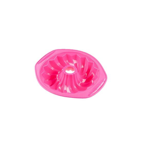 Forma rotunda de copt din silicon, 30 x 26, 5 x 5, 8 cm, roz, Kinghoff