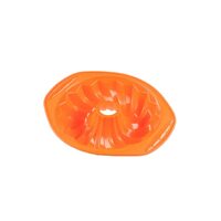 Forma rotunda de copt din silicon, 30 x 26, 5 x 5, 8 cm, portocaliu, Kinghoff