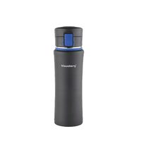 Termos din inox, accesorii pe culoarea albastru, capacitate 480ml, Klausberg