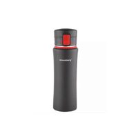 Termos din inox, accesorii pe culoarea rosu, capacitate 480ml, Klausberg