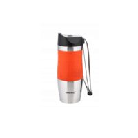 Cana termica din inox, capacitate 380ml, portocaliu, Kinghoff