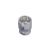 Cheie tubulara scurta, 3/4" 24 mm, 12 colturi, Asta