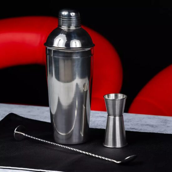 Set ustensile cocktail, 3 piese ,pentru barmani, KingHoff