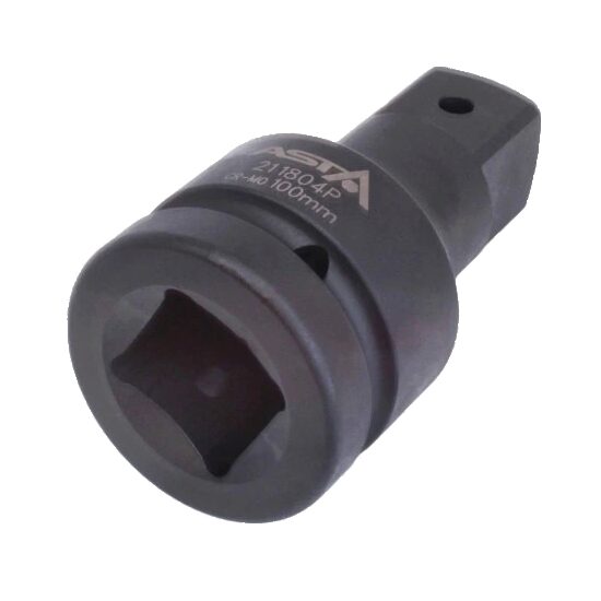 Adaptor impact, extensie, 1" 100 mm, Asta 