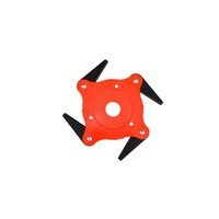 Disc pentru motocositoare cu 4 lame, compatibil cu iarba mare, arbusti, stuf, buruieni,