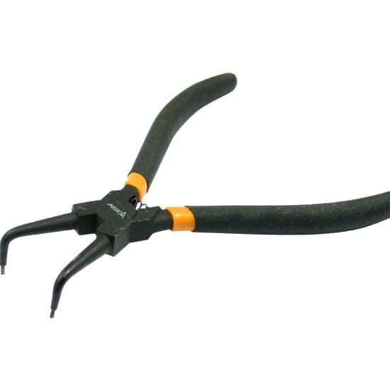 Cleste cu varf indoit pentru sigurante de interior seeger, 180 mm, Asta