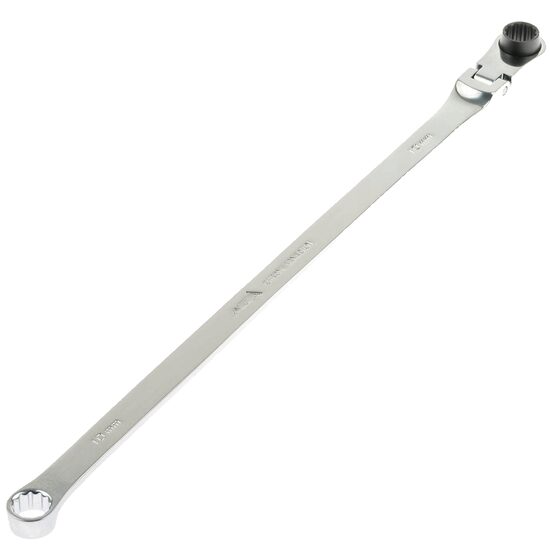 Cheie inelara cu clichet, 17 mm, cu balama, lungime 435 mm, Asta