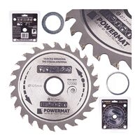 Disc circular pentru lemn, 125 x 22.2, 24 dinti, vidia, Powermat