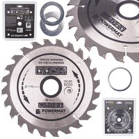 Disc circular pentru lemn, 190 x 30, 24 dinti, vidia, Powermat