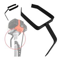 Suport de perete pentru motocoasa/motocositoare, otel, negru, Verke
