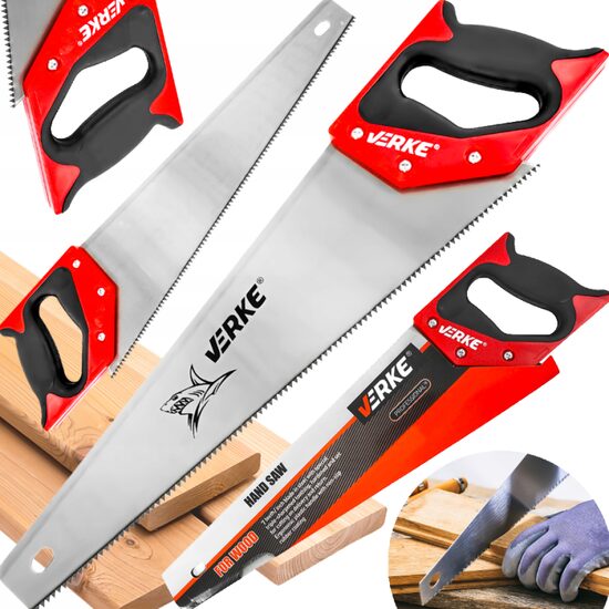 Fierastrau de mana manual pentru lemn,  400 mm 7T, Verke