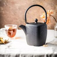 Ceainic din fonta, 0,9l, infuzor pentru ceai, fierbator, KINGHoff