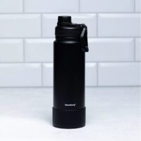 Cana termica, neagra, 720ml, termos, inox, Klausberg