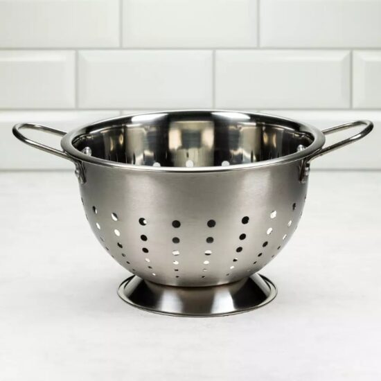 Strecuratoare din inox, 24cm, finisaj satinat, Klausberg