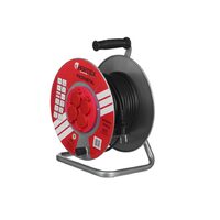 Rola cablu electric prelungitor 25M cadru metalic 3x2.5, Vertex